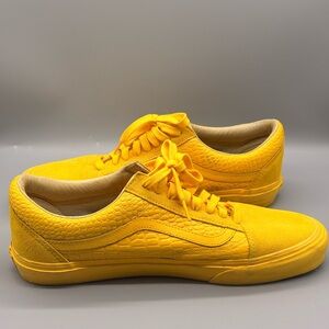 Vans Old Skool VLT LX "Croc Skin - Lemon Chrome" sneaker